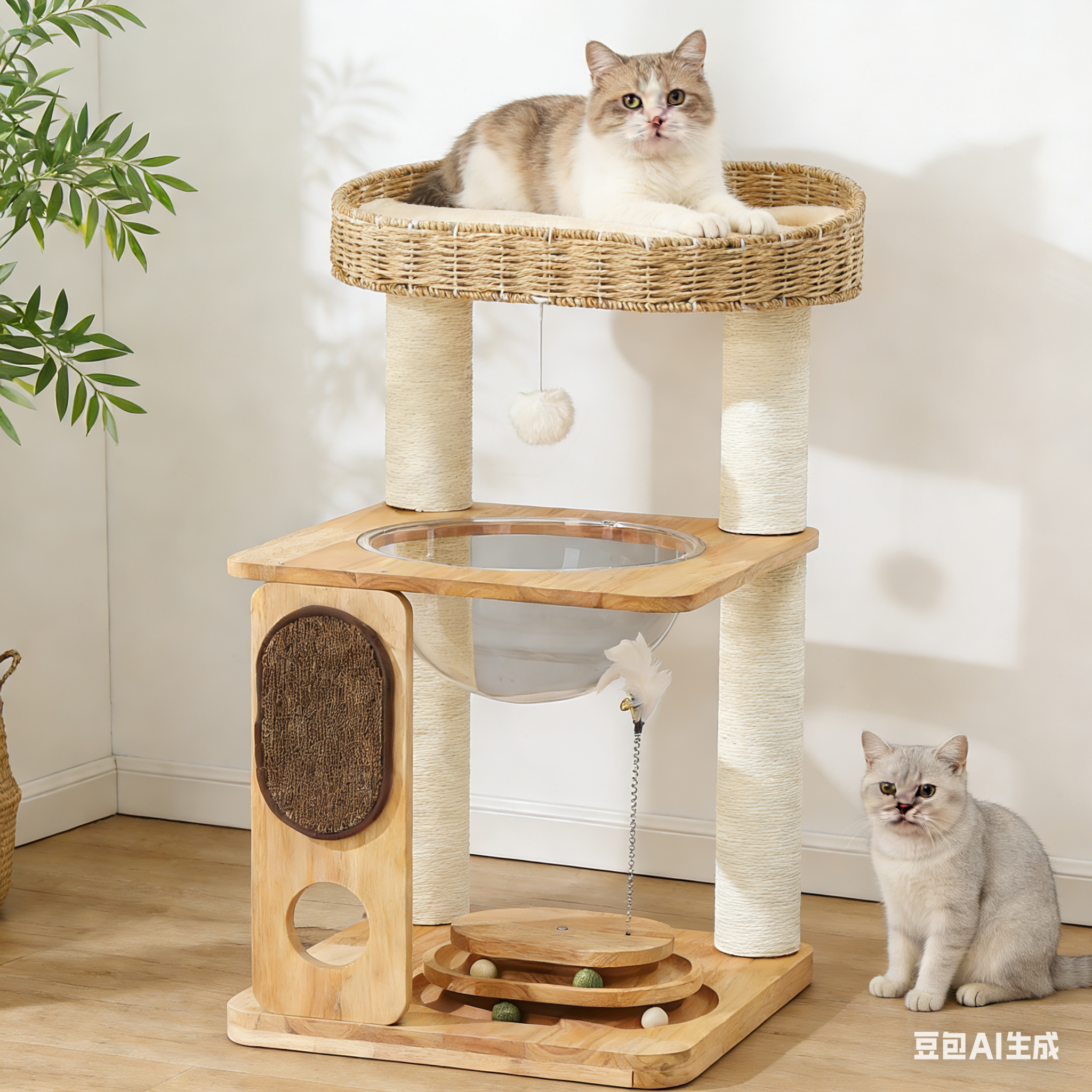 Solid Cat Tree XH-CT042