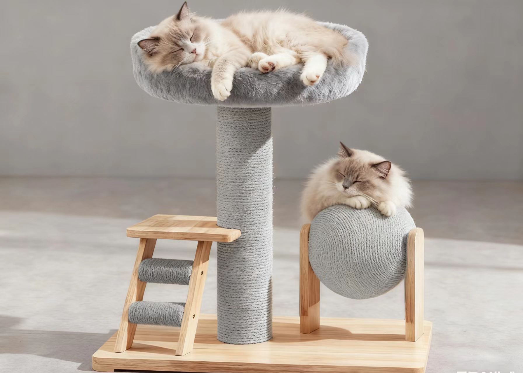 Solid Wood Scratcher  XH-PS020