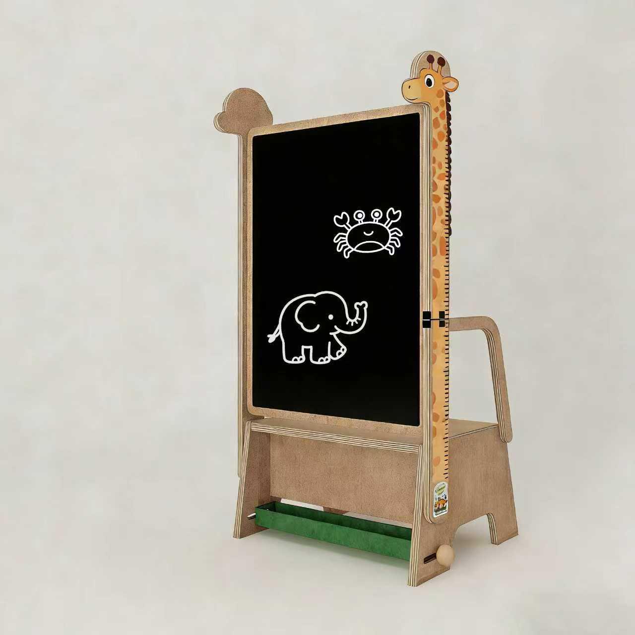 Double Sided Children's Drawing Board、Children's Drawing Board、Multifunctional Giraffe Drawing Board 
